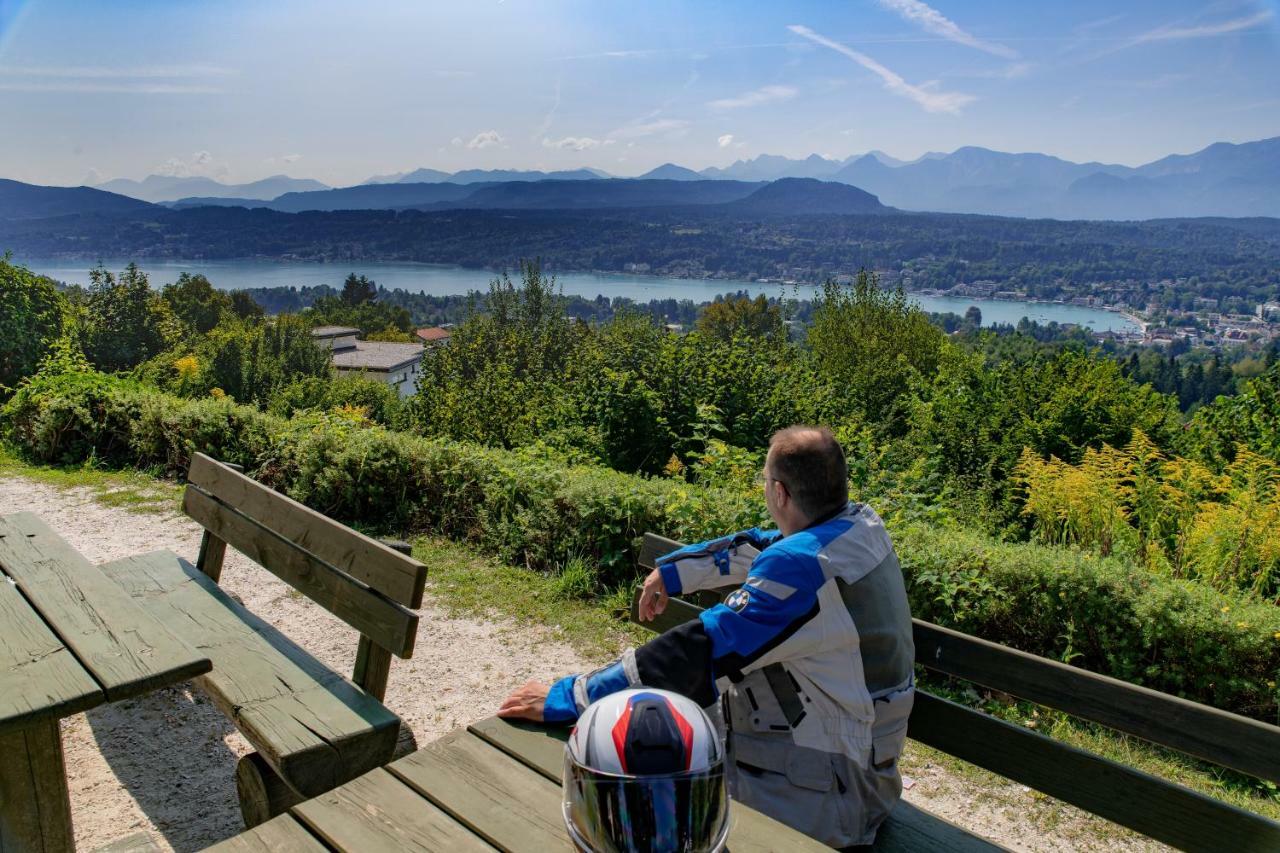 Ferienwohnungen Panorama Harrys Bike Tours فيلاخ المظهر الخارجي الصورة